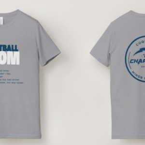 Football MOM t-shirt